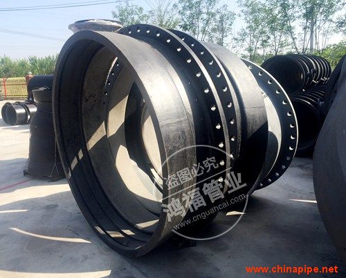 DN1400鑄鐵承盤(pán)短管連接器